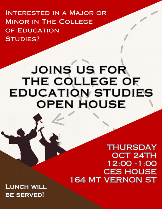 CES Open House poster